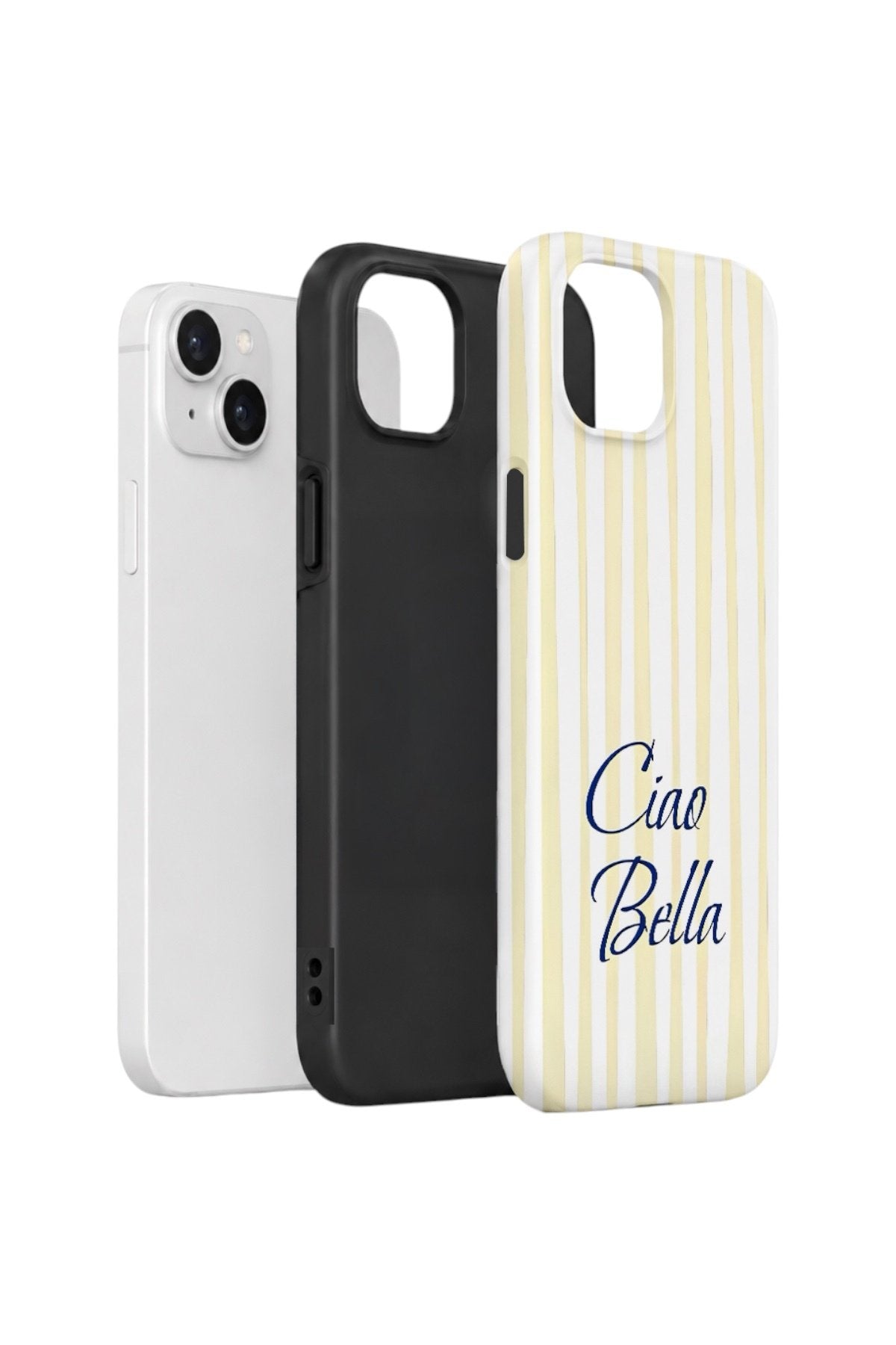 iPhone 14 Vorian Çift Katmanlı Kılıf Ciao Bella Lemon