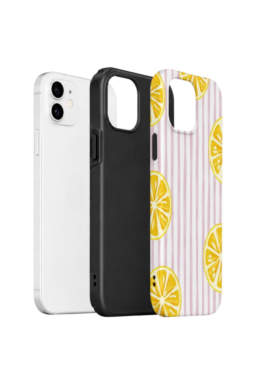 iPhone 11 Vorian Çift Katmanlı Kılıf Pink Lemon Window