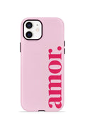 iPhone 12 Vorian Çift Katmanlı MagSafe Kılıf Amour Pink
