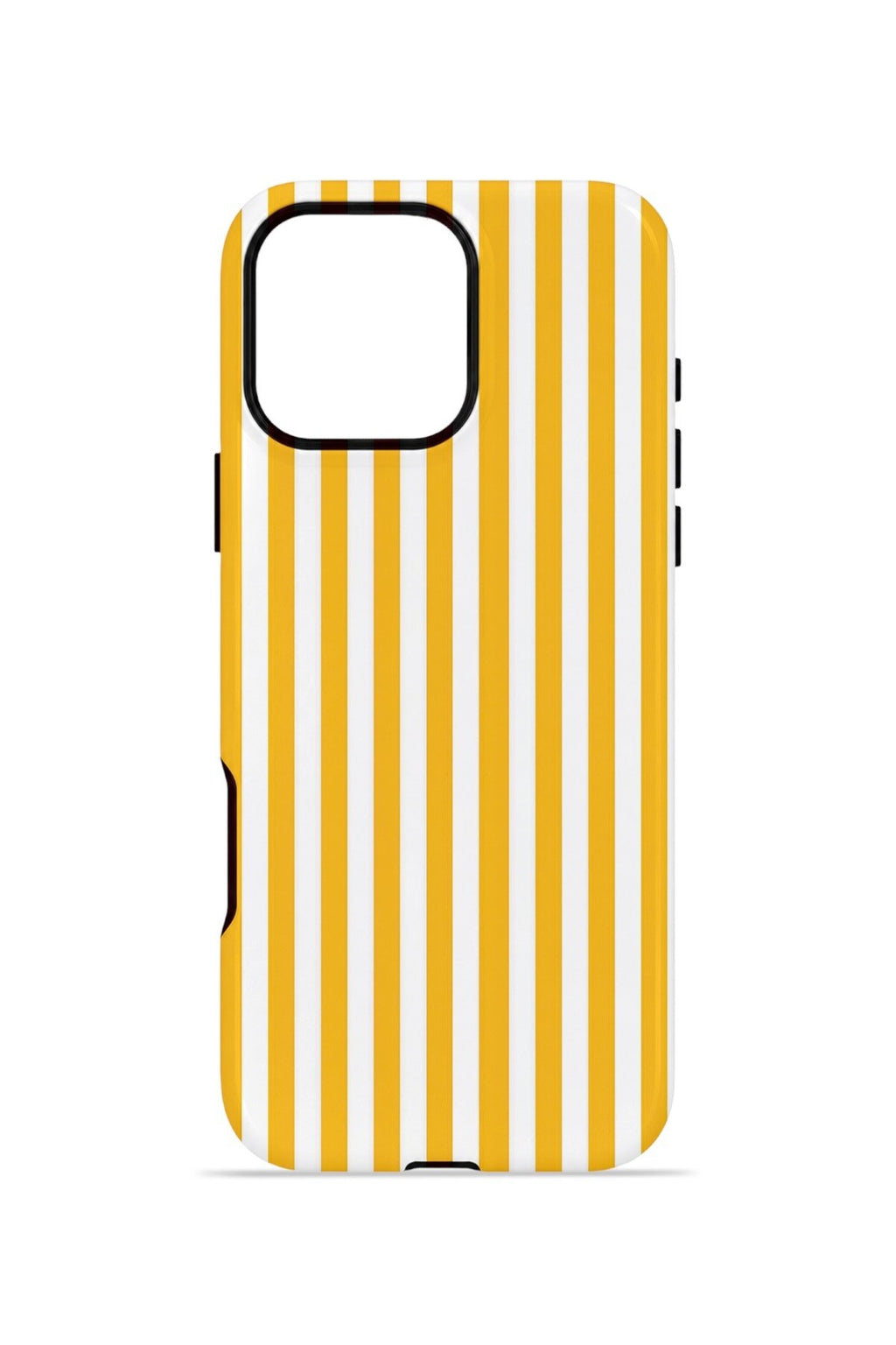 iPhone 16 Pro Max Vorian Çift Katmanlı MagSafe Kılıf Golden Pinstripe