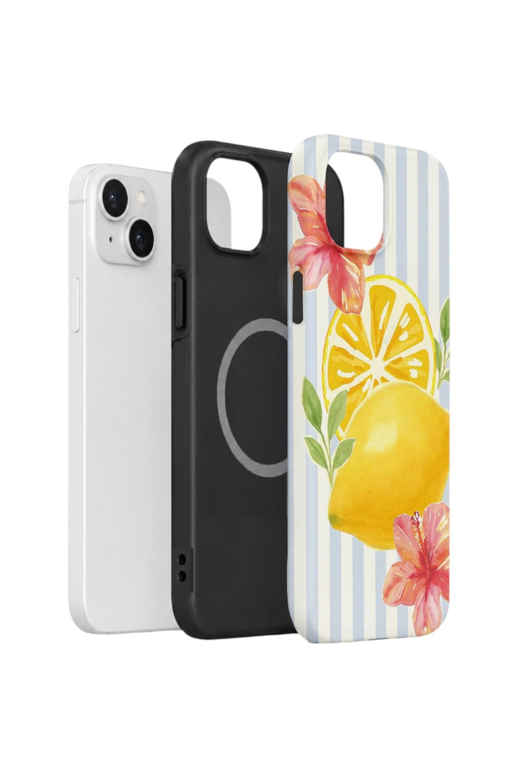 iPhone 15 Vorian Çift Katmanlı MagSafe Kılıf Lemon Blossom Coast
