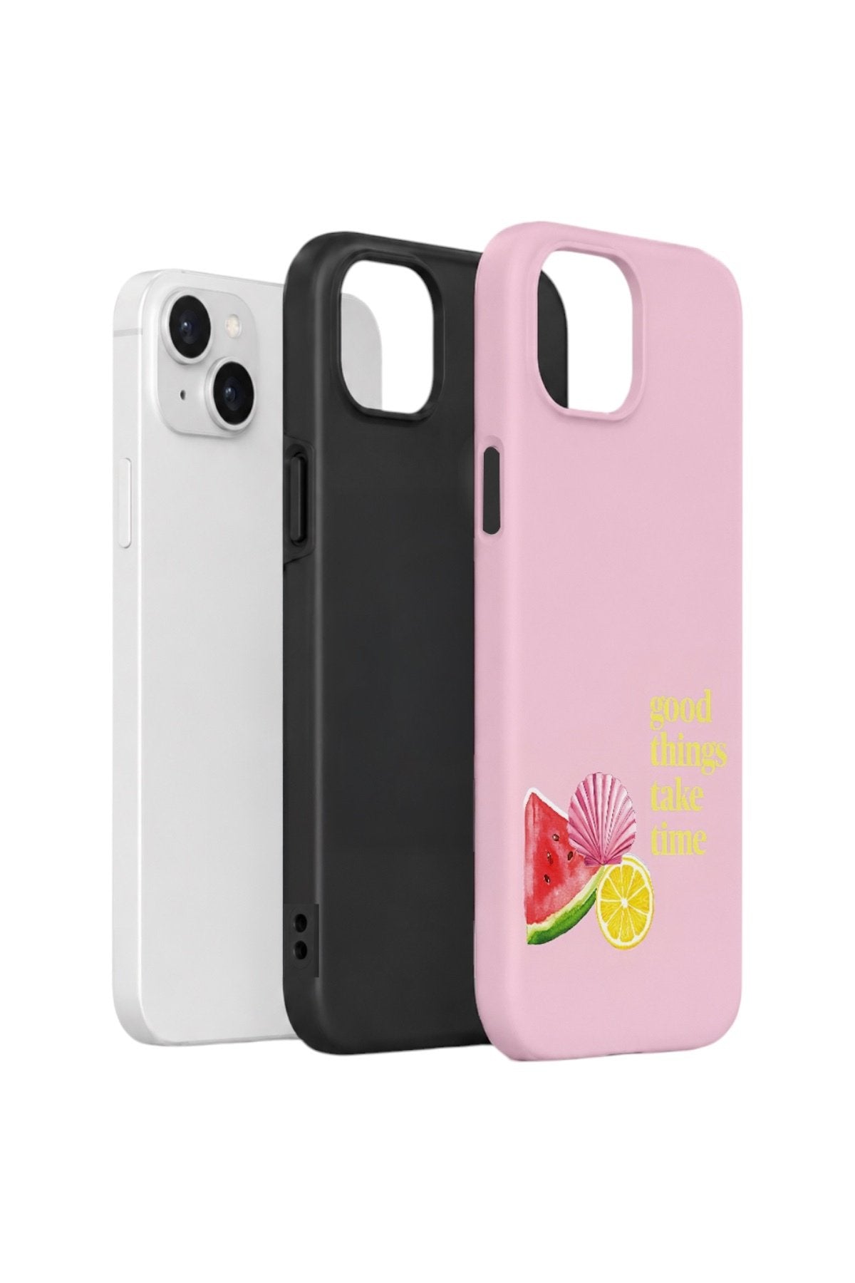 iPhone 14 Plus Vorian Çift Katmanlı Kılıf Good Things Fruit Corner