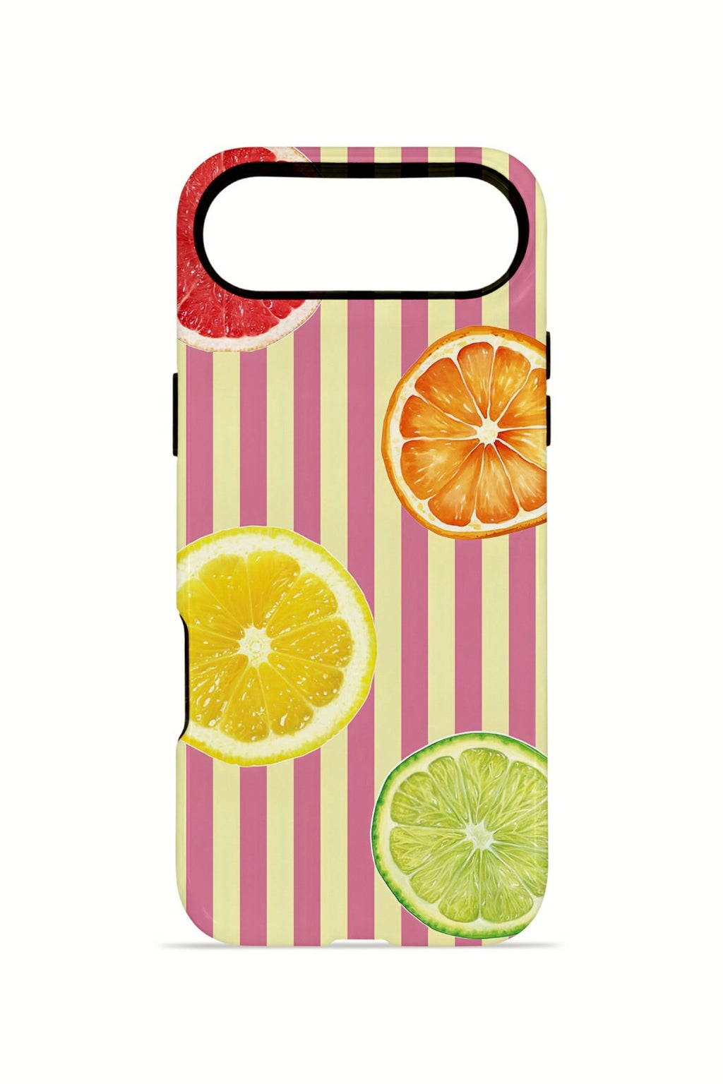 iPhone 17 Air Vorian Çift Katmanlı Kılıf Citrus Fiesta Stripe