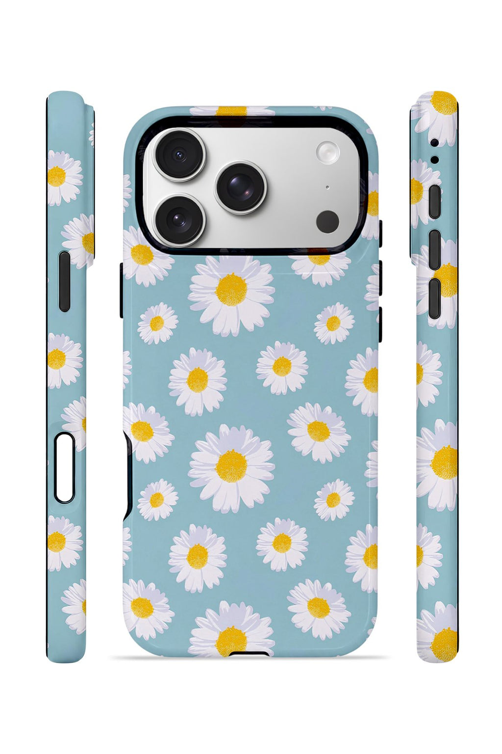 iPhone 17 Pro Max Vorian Çift Katmanlı Kılıf Daisy Sky