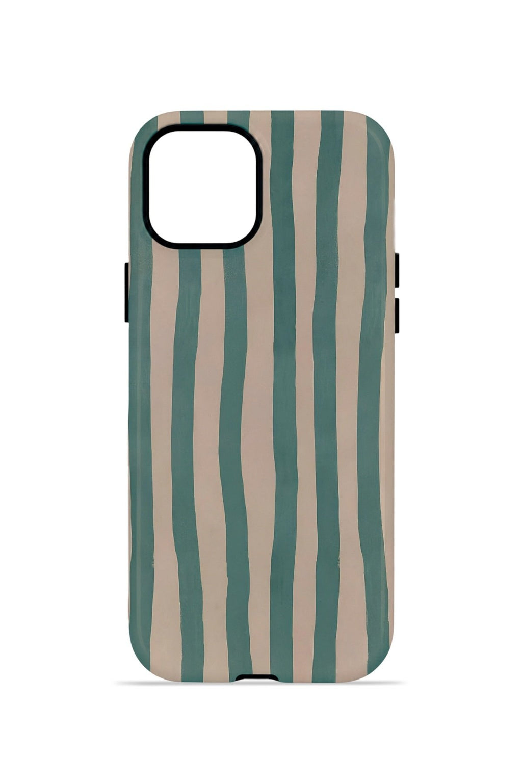 iPhone 12 Vorian Çift Katmanlı Kılıf Sage Riviera Stripe