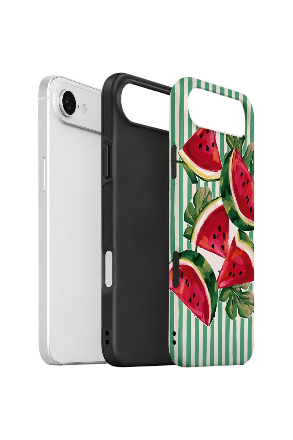 iPhone 17 Air Vorian Çift Katmanlı Kılıf Watermelon Cabana