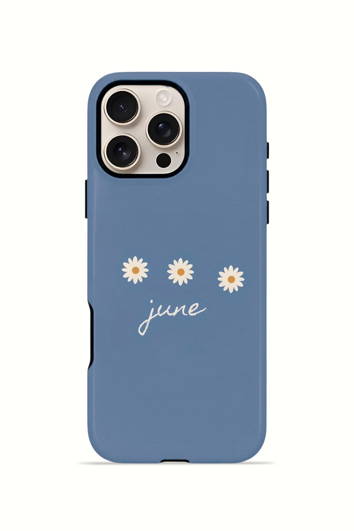iPhone 16 Pro Max Vorian Çift Katmanlı Kılıf June Daisy Blue