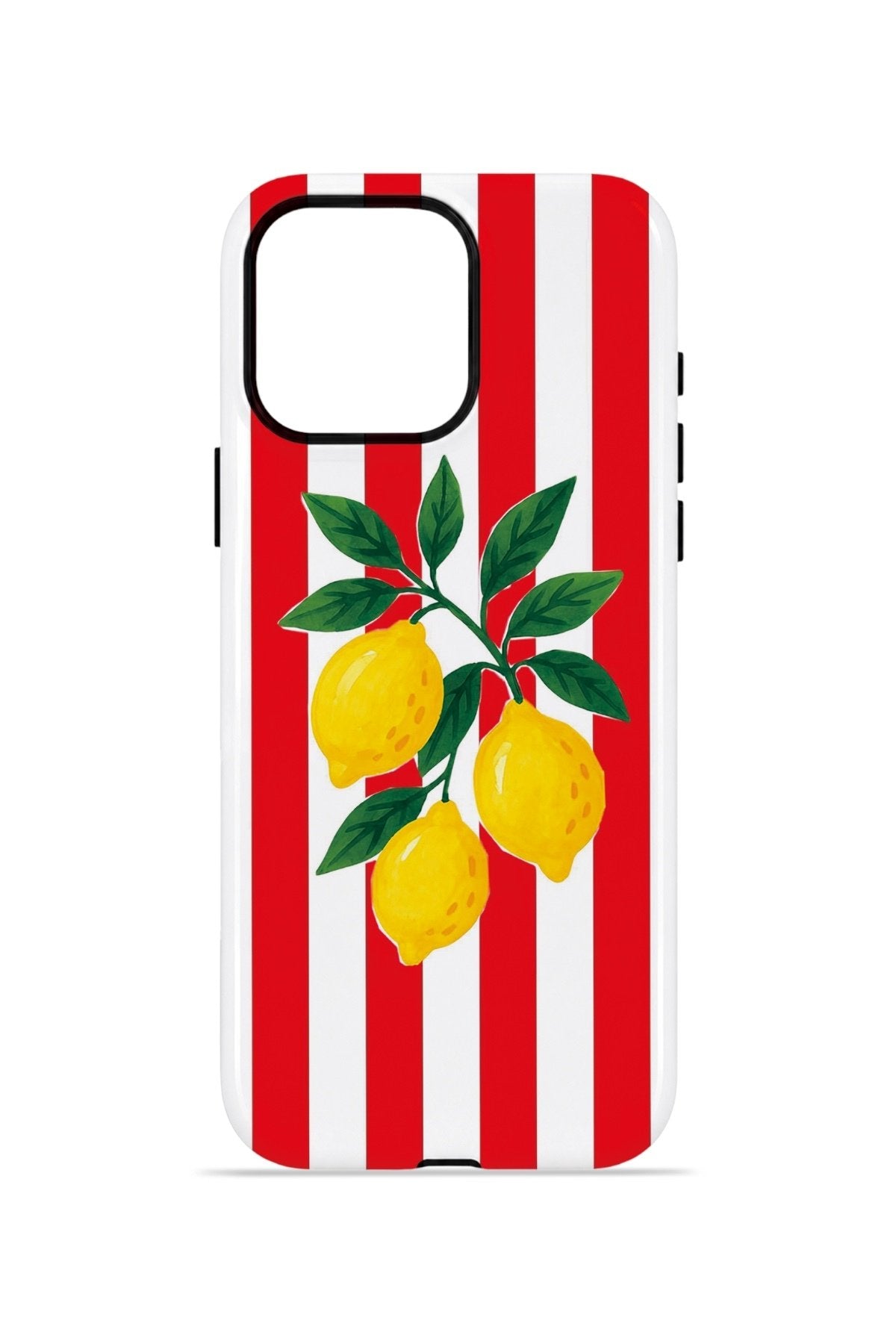 iPhone 15 Pro Vorian Çift Katmanlı Kılıf Lemon Parade Red