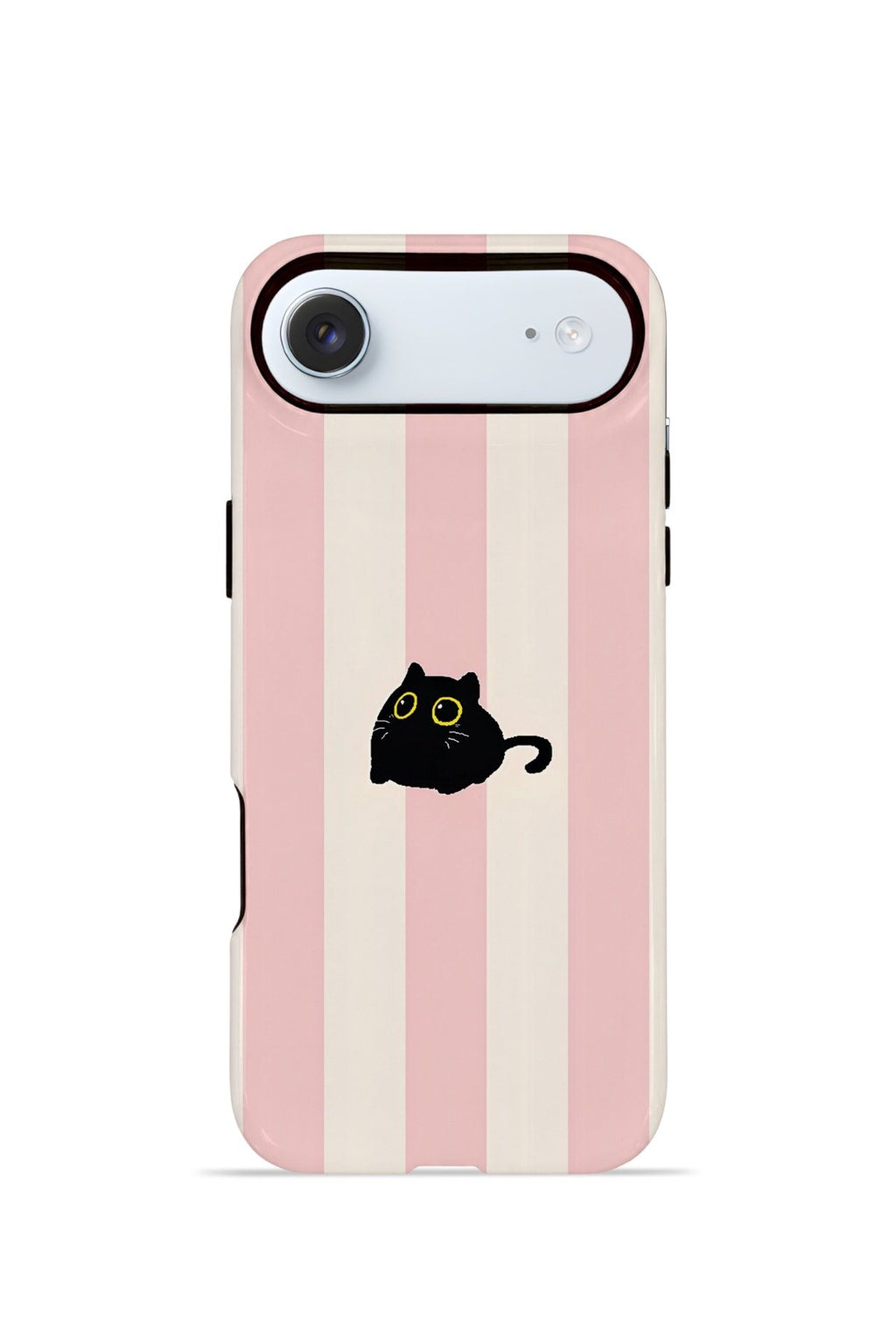 iPhone 17 Air Vorian Çift Katmanlı Kılıf Midnight Cat Stripe
