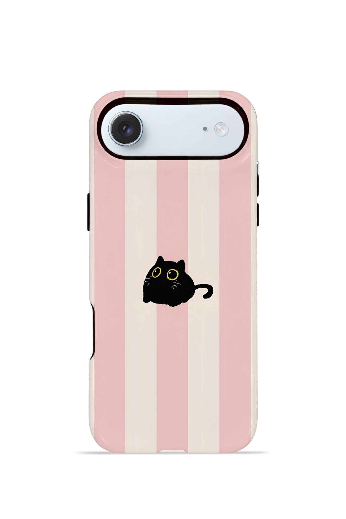 iPhone 17 Air Vorian Çift Katmanlı Kılıf Midnight Cat Stripe
