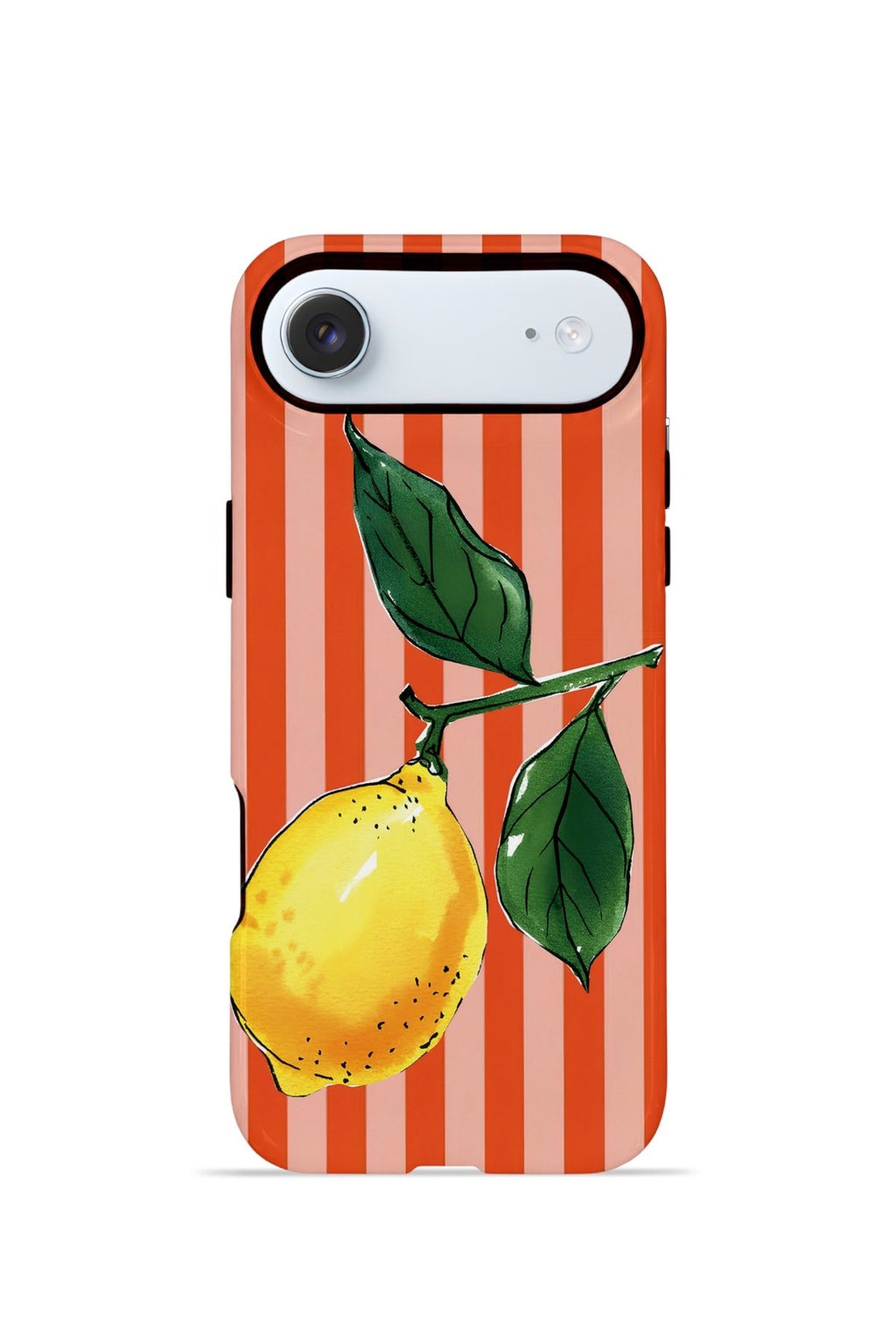 iPhone 17 Air Vorian Çift Katmanlı Kılıf Sicilian Lemon Red Stripe