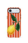 iPhone 17 Air Vorian Çift Katmanlı Kılıf Sicilian Lemon Red Stripe