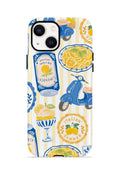 iPhone 14 Plus Vorian Çift Katmanlı Kılıf Italian Tableware