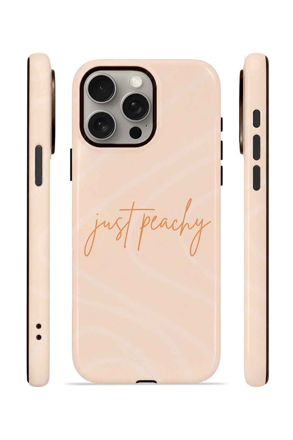 iPhone 15 Pro Max Vorian Çift Katmanlı Kılıf Just Peachy