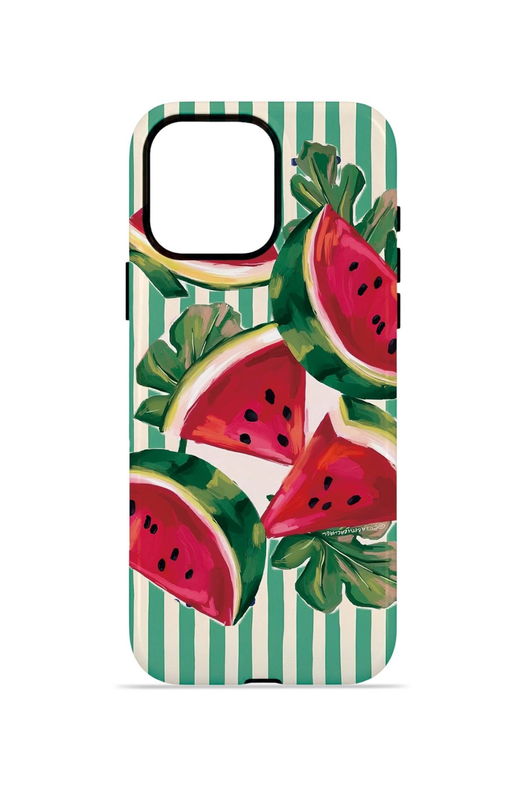 iPhone 15 Pro Vorian Çift Katmanlı MagSafe Kılıf Watermelon Cabana