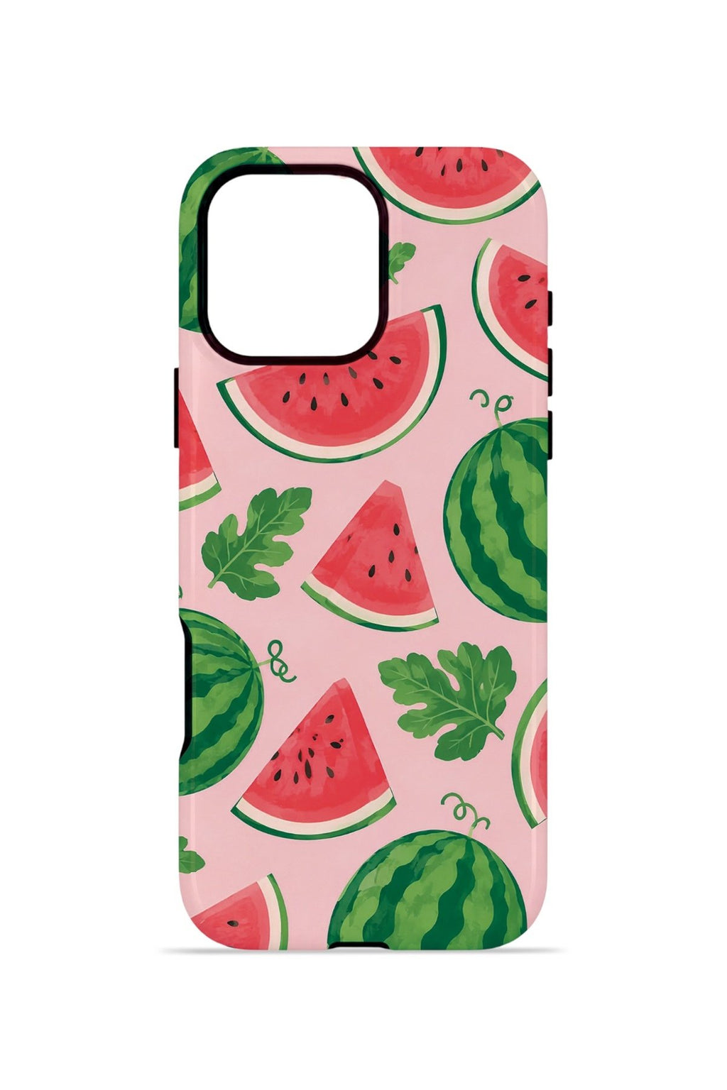 iPhone 16 Pro Vorian Çift Katmanlı MagSafe Kılıf Watermelon Garden Party