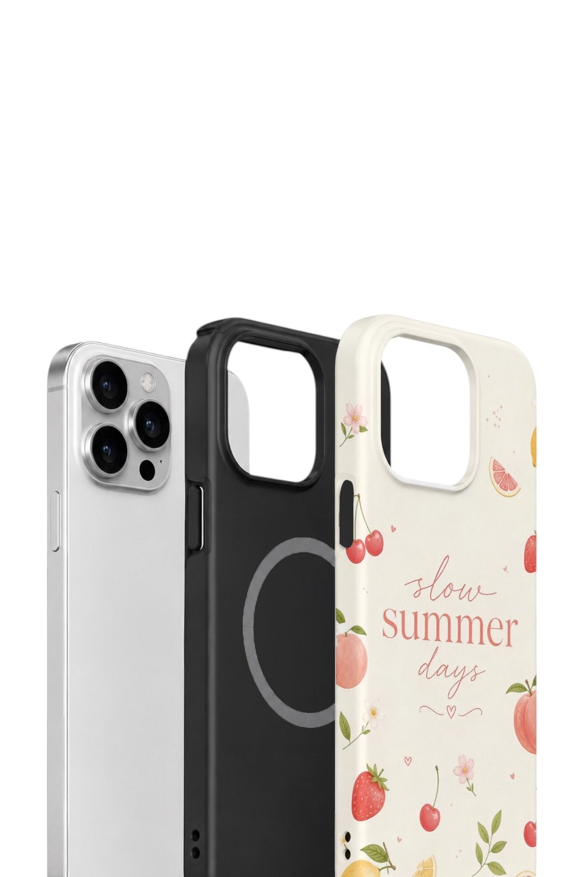 iPhone 13 Pro Max Vorian Çift Katmanlı MagSafe Kılıf Slow Summer Days