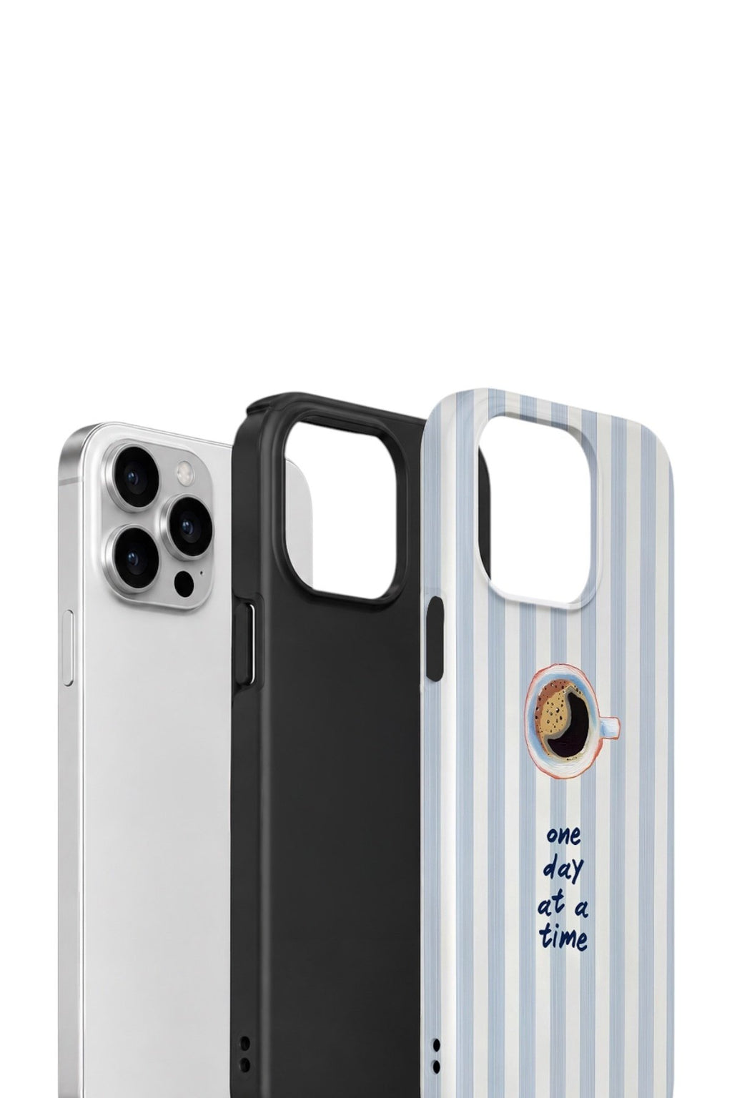 iPhone 15 Pro Max Vorian Çift Katmanlı Kılıf One Day Coffee