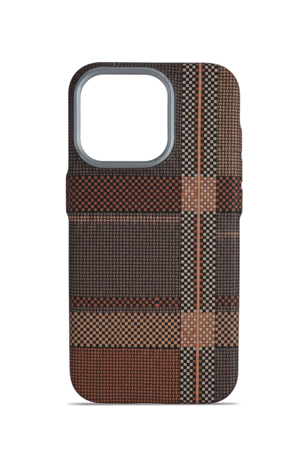 Nox Craft iPhone 16 Pro 6.3" MagSafe Karbon Kılıf Coppergrain
