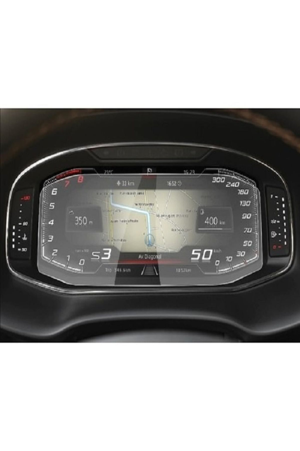Seat Leon Hayalet Ekran Dijital Gösterge Panel Ekran Nano Koruyucu