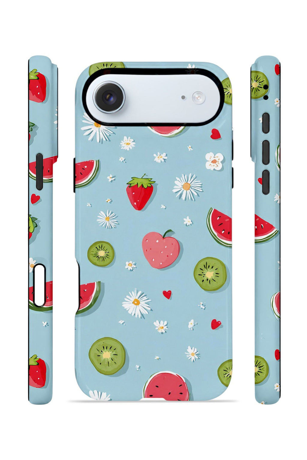 iPhone 17 Air Vorian Çift Katmanlı MagSafe Kılıf Fruit Confetti Sky