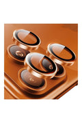 iPhone 17 Pro Metal Kamera Koruyucu Lens Turuncu