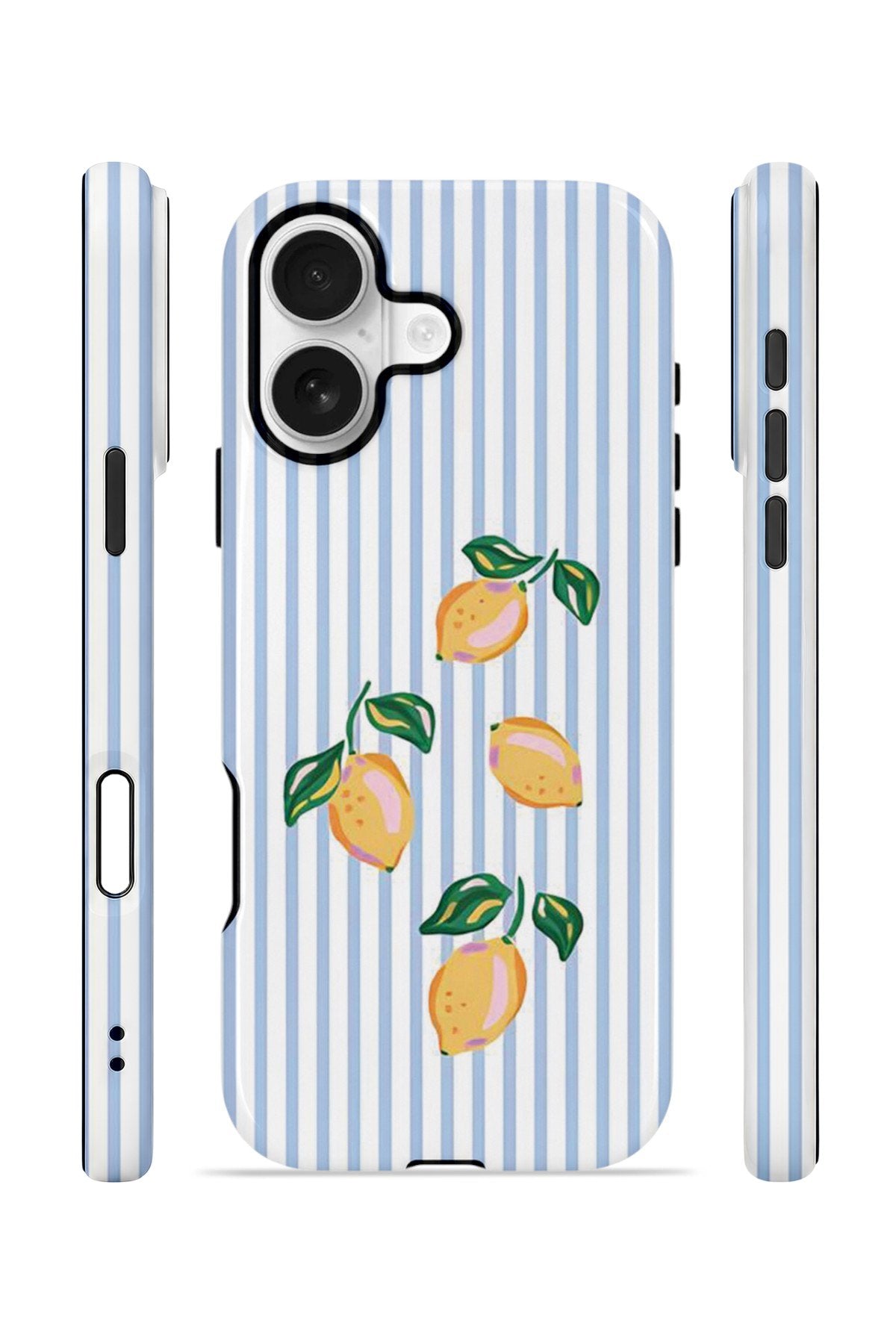 iPhone 16 Vorian Çift Katmanlı Kılıf Mini Lemon Riviera