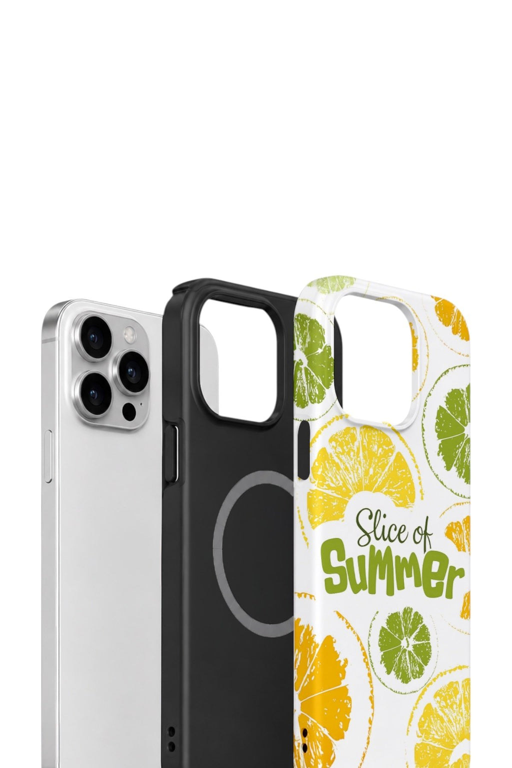 iPhone 13 Pro Max Vorian Çift Katmanlı MagSafe Kılıf Slice Of Summer