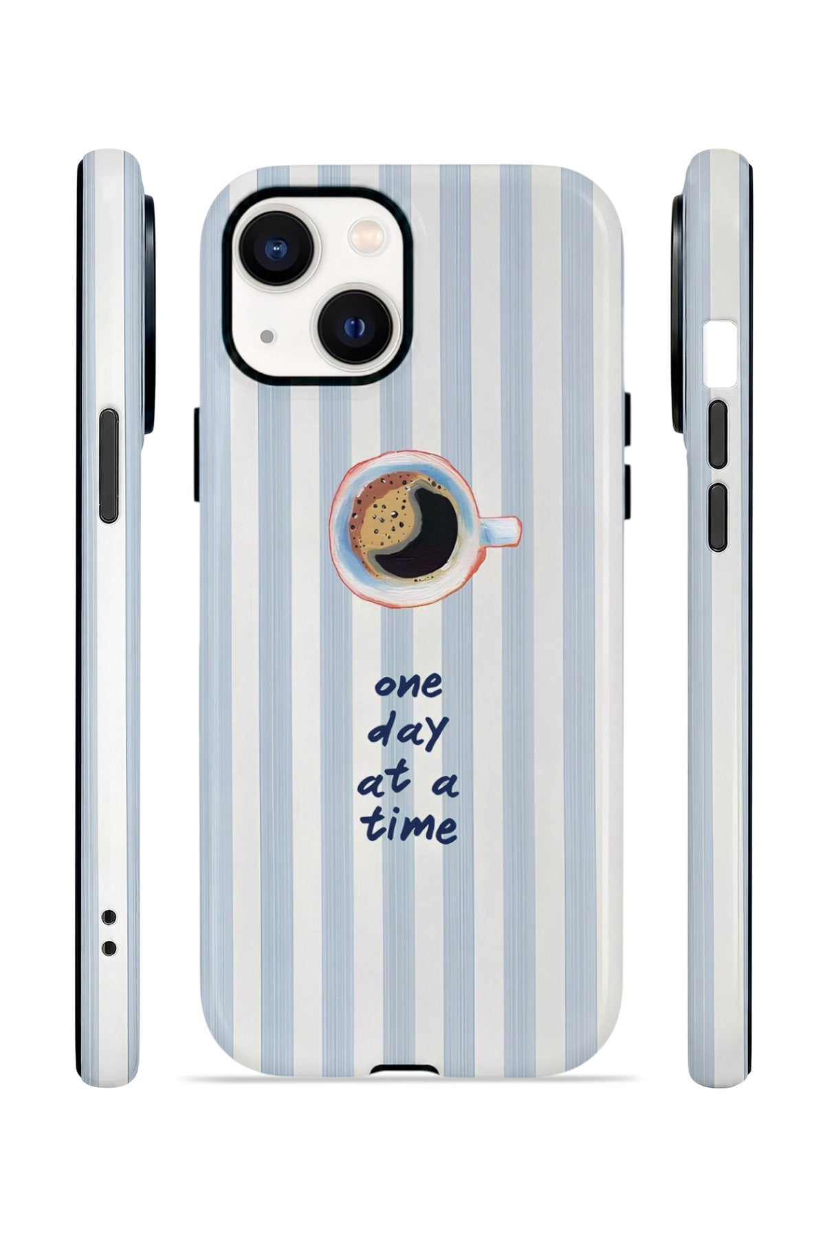iPhone 15 Vorian Çift Katmanlı Kılıf One Day Coffee