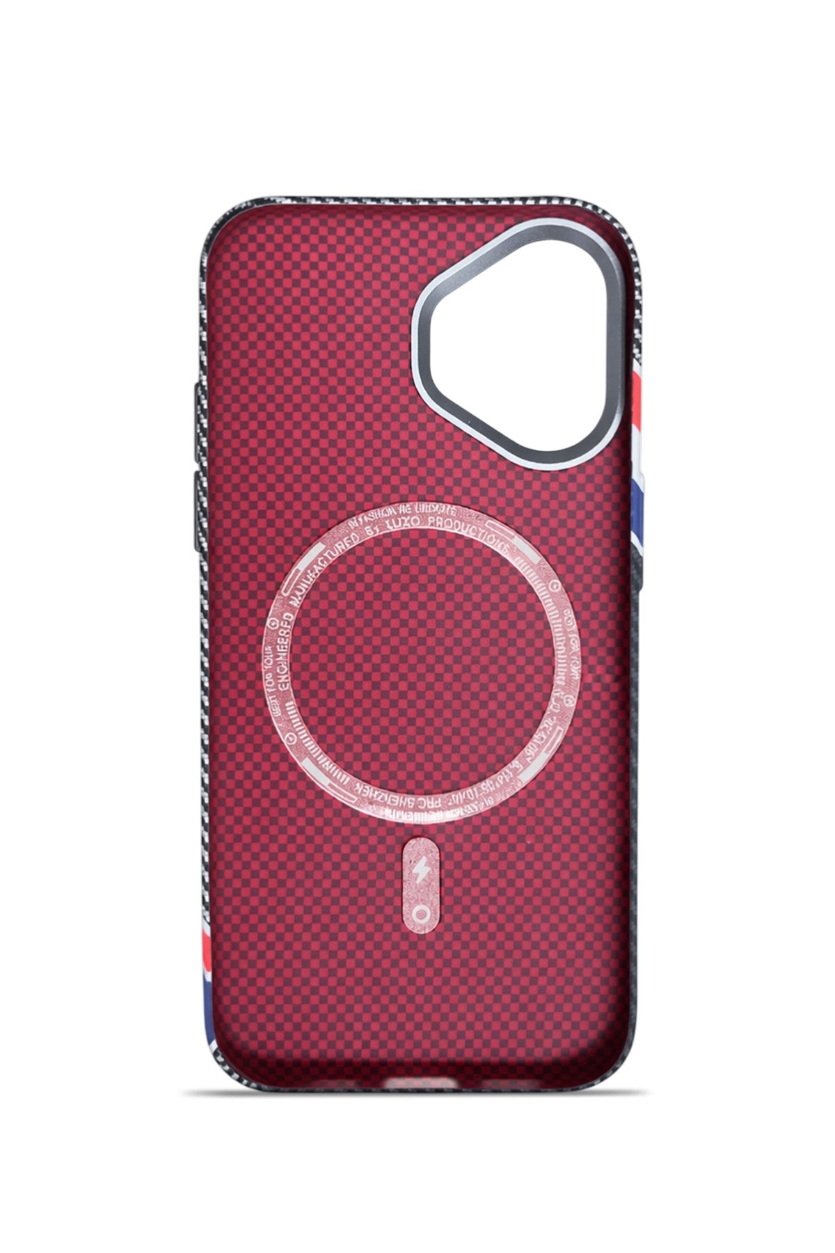 Nox Craft iPhone 16 MagSafe Karbon Kılıf Track One