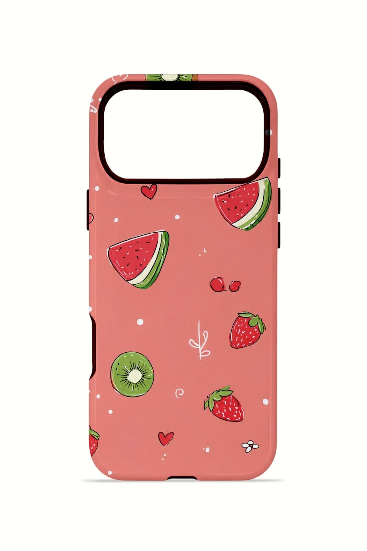 iPhone 17 Pro Vorian Çift Katmanlı Kılıf Summer Fruit Crush