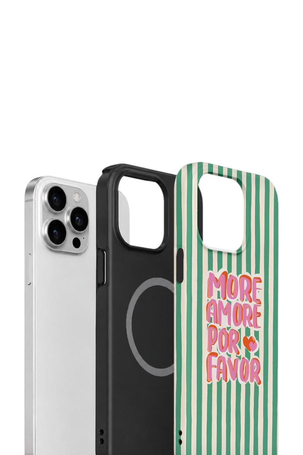 iPhone 14 Pro Vorian Çift Katmanlı MagSafe Kılıf More Amore Green