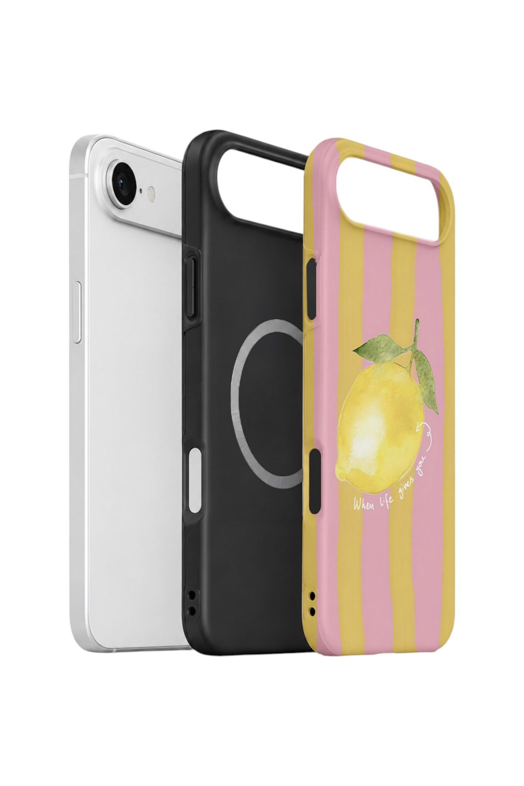 iPhone 17 Air Vorian Çift Katmanlı MagSafe Kılıf Pink Lemon Muse