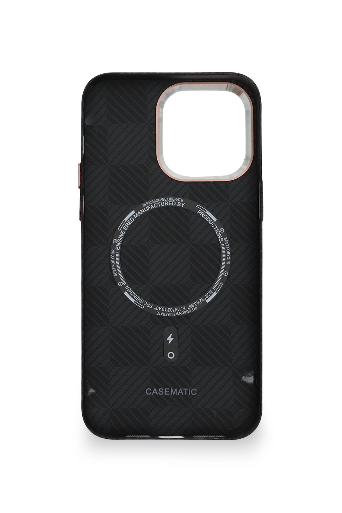 NeoWoven Case iPhone 15 Pro Max Gece Izgarası