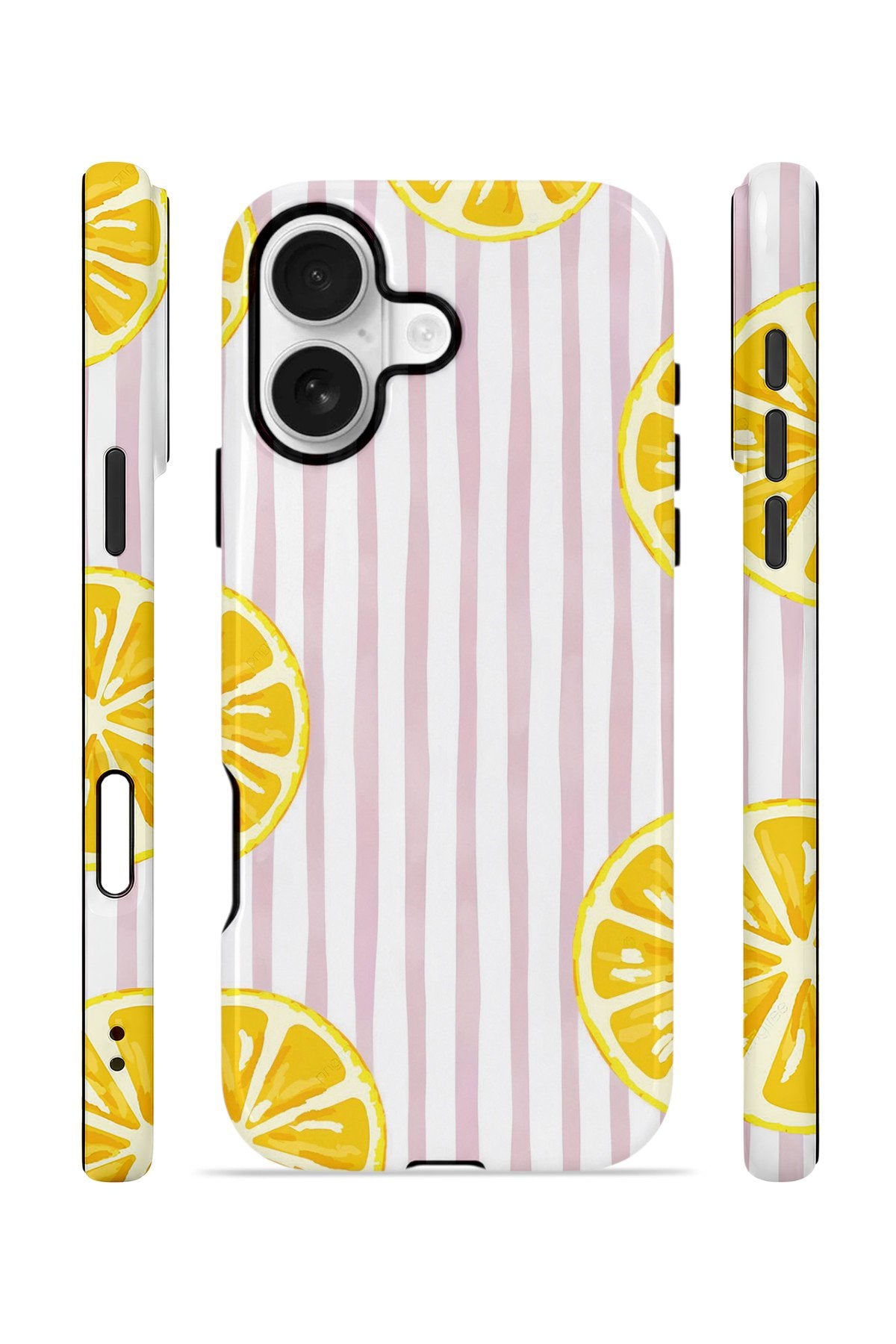 iPhone 17 Vorian Çift Katmanlı Kılıf Pink Lemon Window