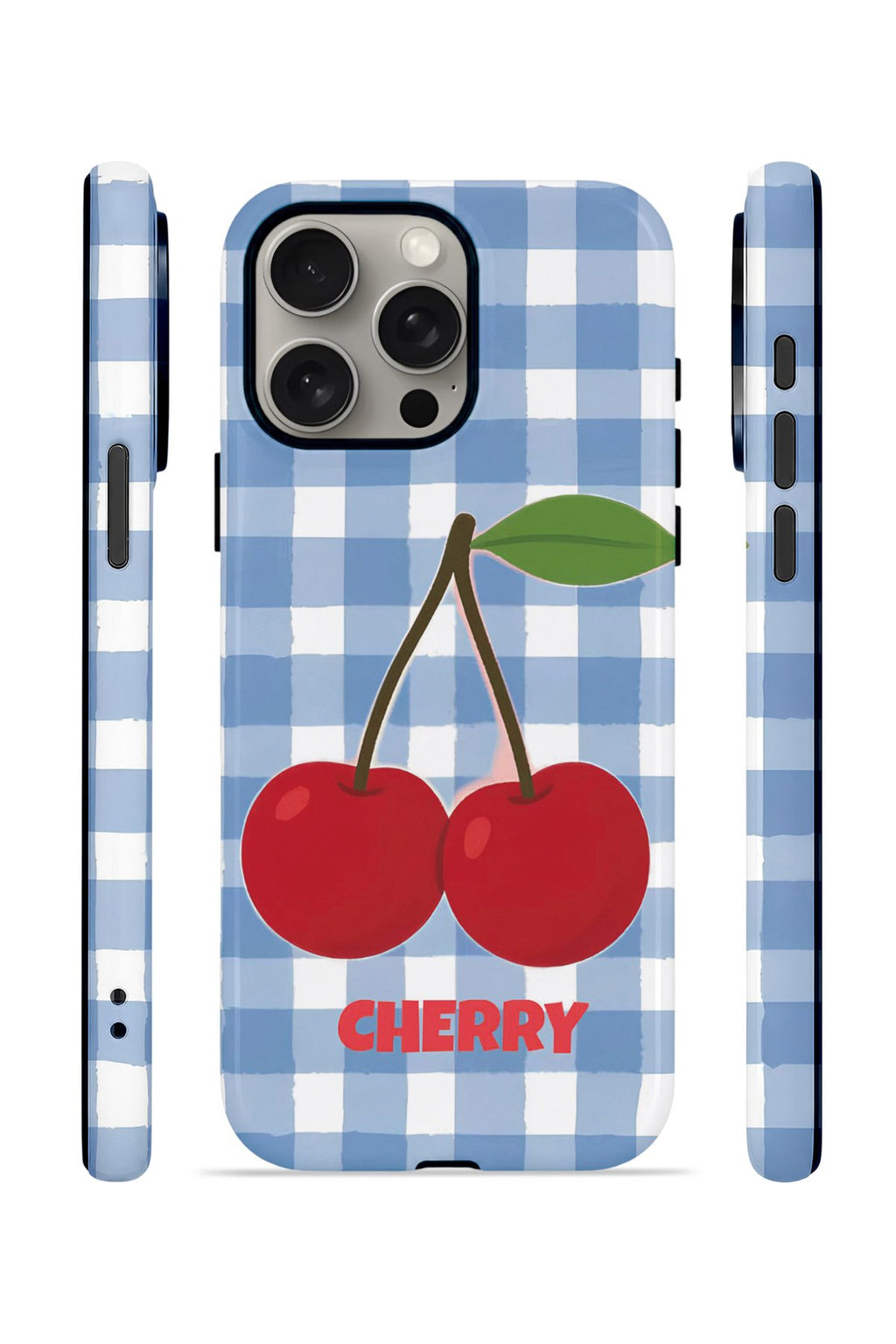 iPhone 15 Pro Max Vorian Çift Katmanlı Kılıf Cherry Picnic