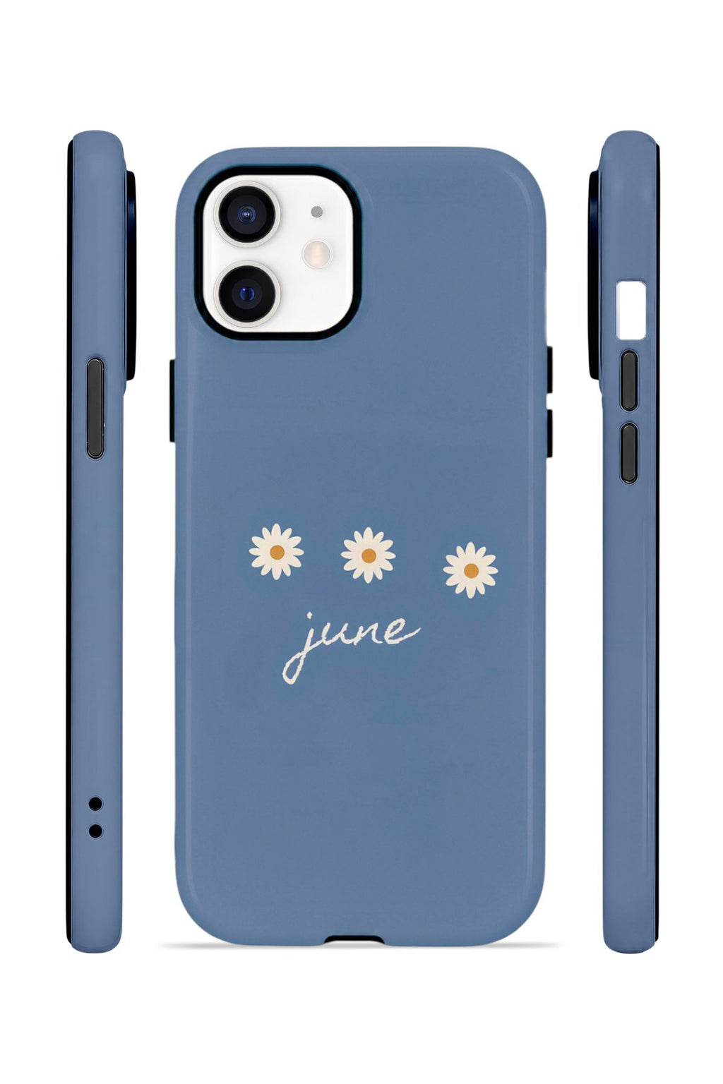 iPhone 11 Vorian Çift Katmanlı MagSafe Kılıf June Daisy Blue