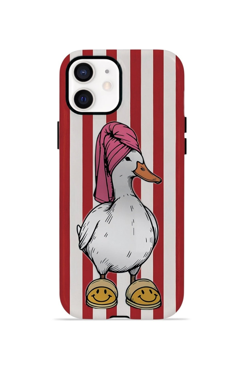 iPhone 12 Vorian Çift Katmanlı Kılıf Duchess Duck