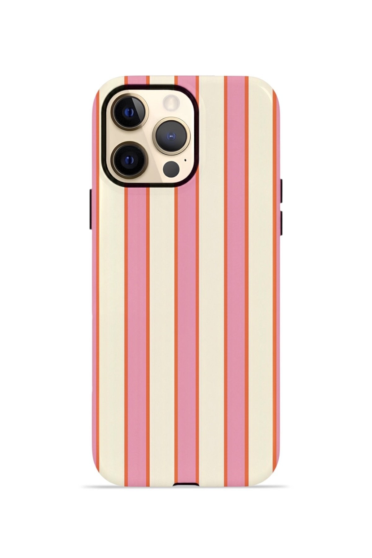 iPhone 12 Pro Max Vorian Çift Katmanlı MagSafe Kılıf Sunset Candy Stripe
