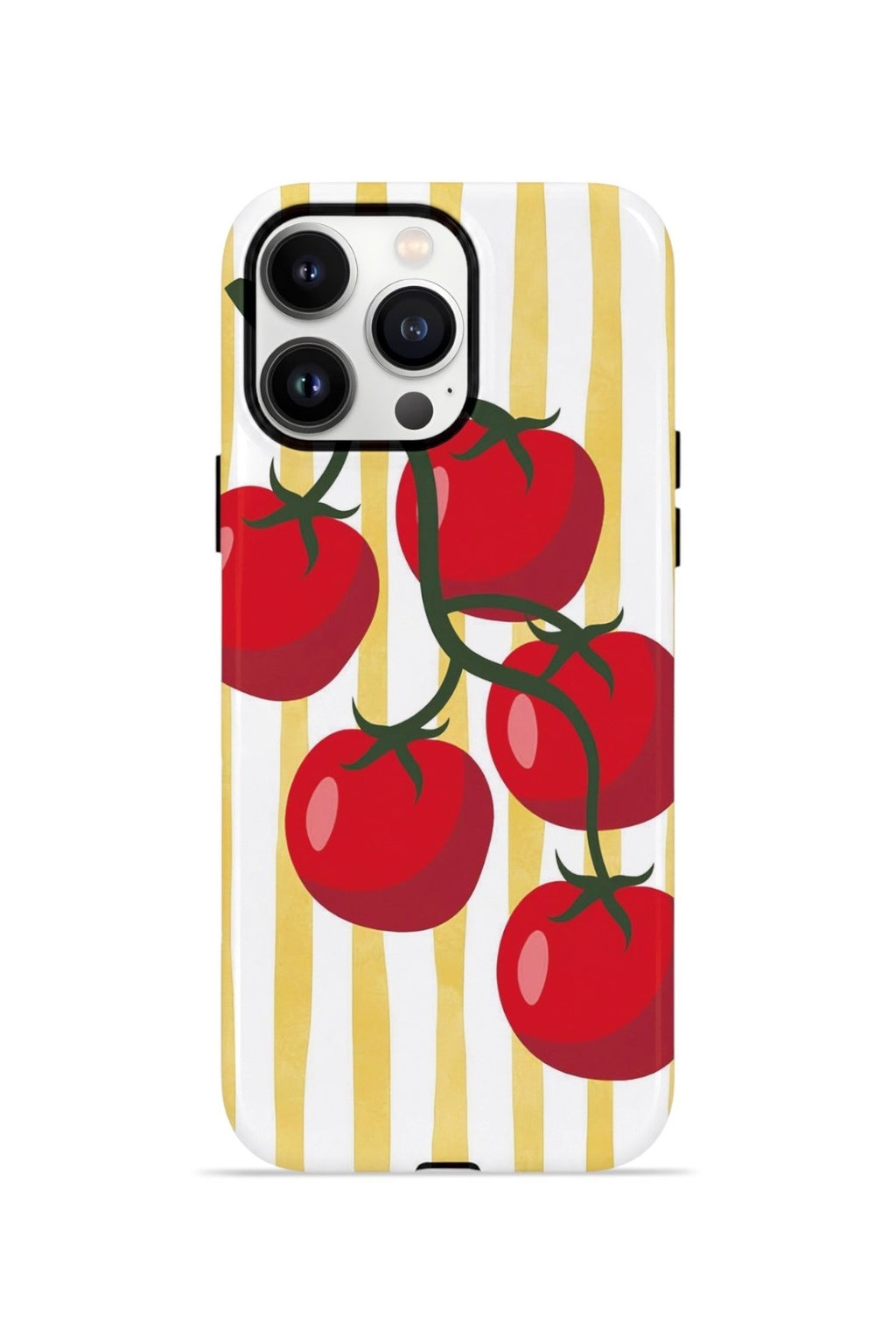 iPhone 13 Pro Vorian Çift Katmanlı Kılıf Tomato Market Stripe