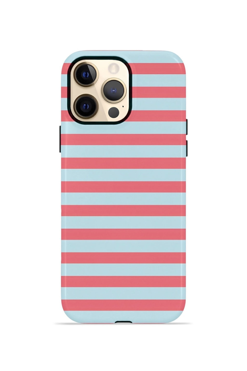 iPhone 12 Pro Vorian Çift Katmanlı MagSafe Kılıf Candy Horizon Stripe