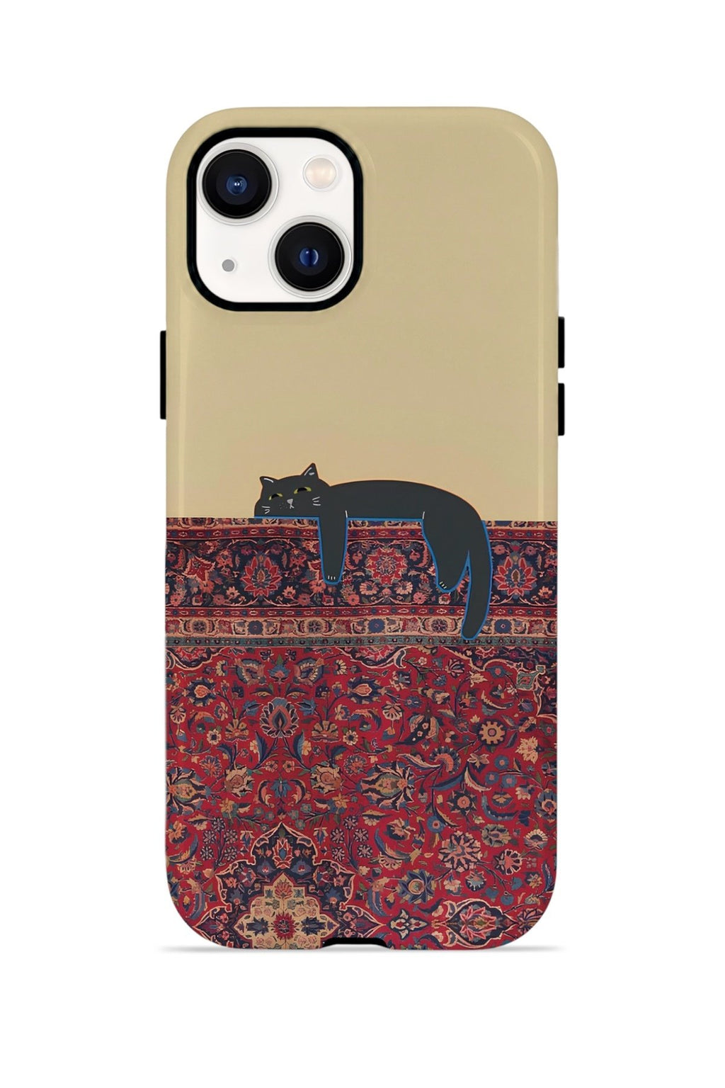 iPhone 14 Vorian Çift Katmanlı Kılıf Persian Cat Lounge
