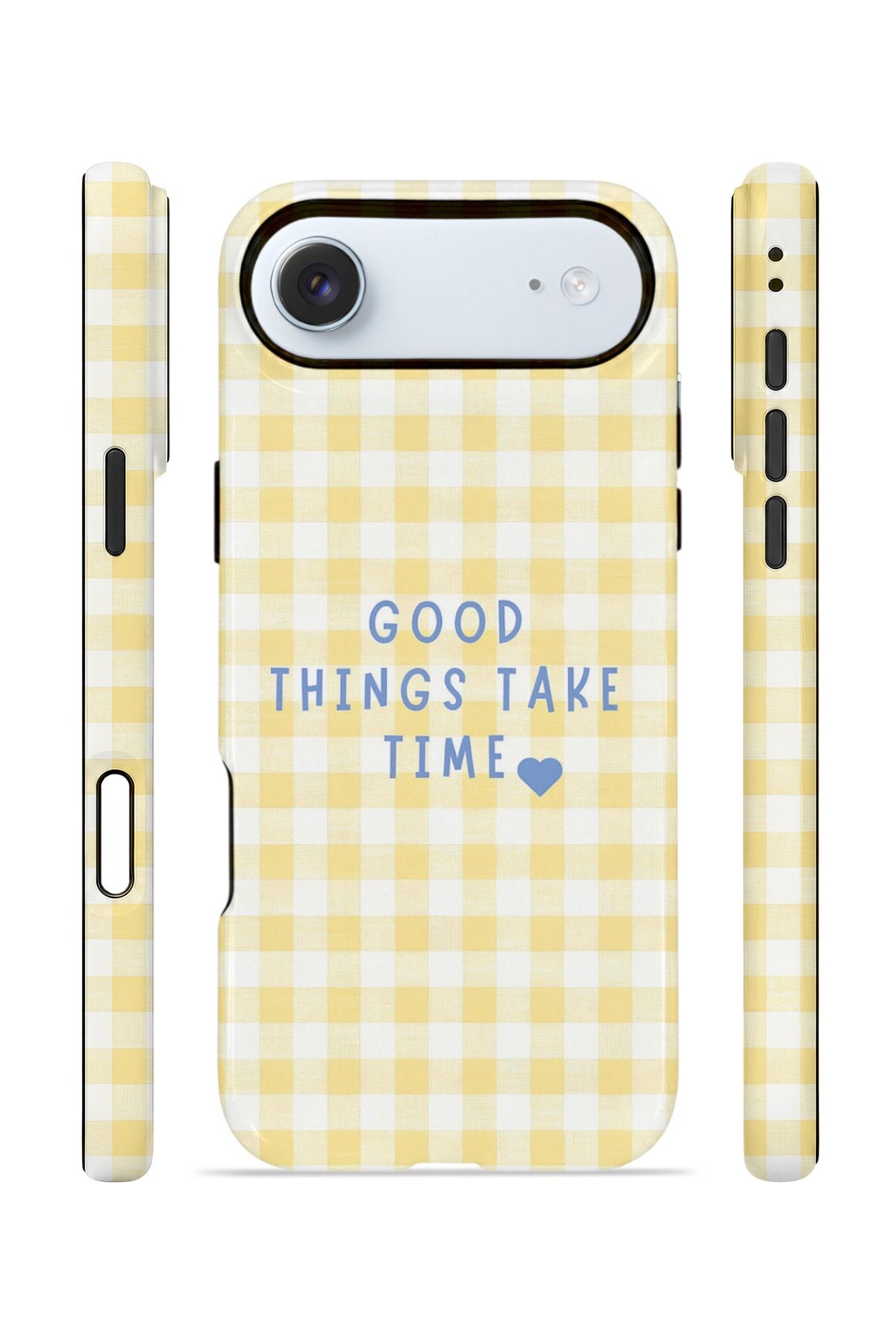 iPhone 17 Air Vorian Çift Katmanlı Kılıf Good Things Gingham