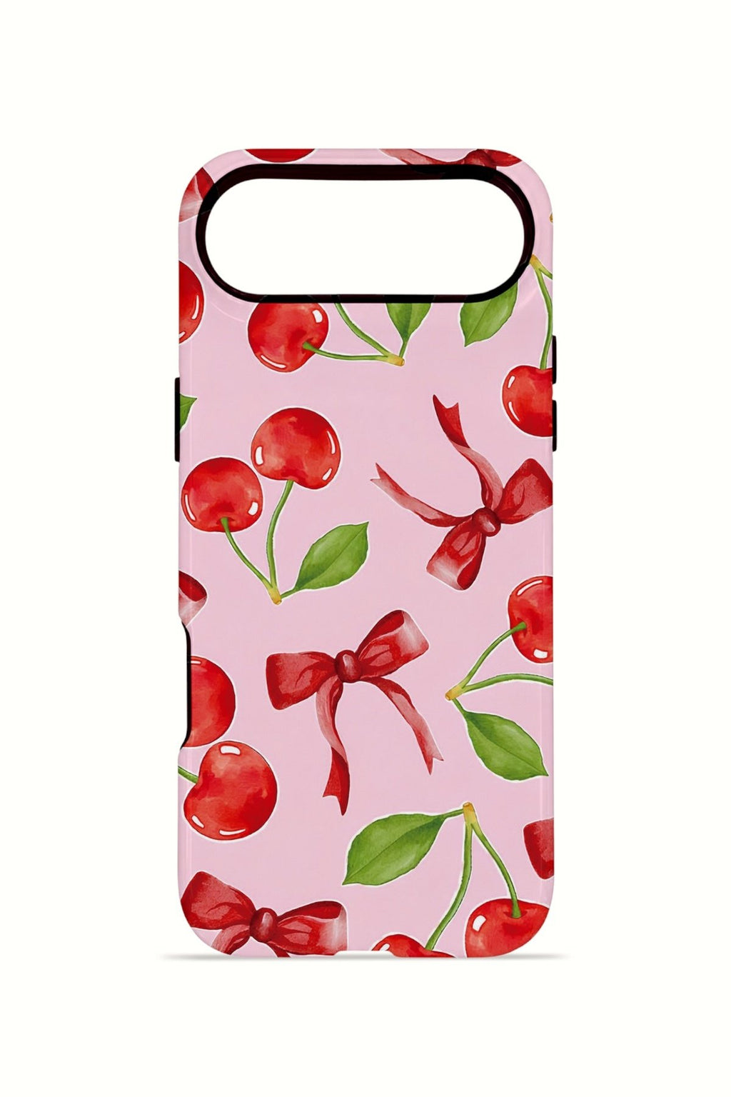 iPhone 17 Air Vorian Çift Katmanlı MagSafe Kılıf Cherry Ribbon Garden