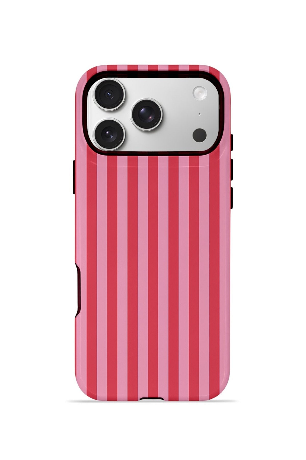 iPhone 17 Pro Vorian Çift Katmanlı Kılıf Raspberry Cabana