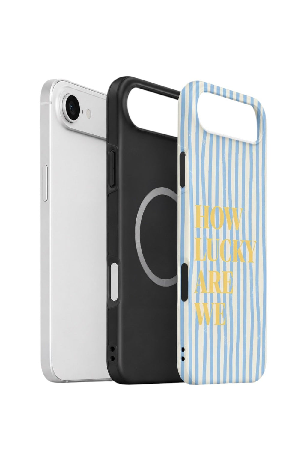 iPhone 17 Air Vorian Çift Katmanlı MagSafe Kılıf Lucky Summer Stripe