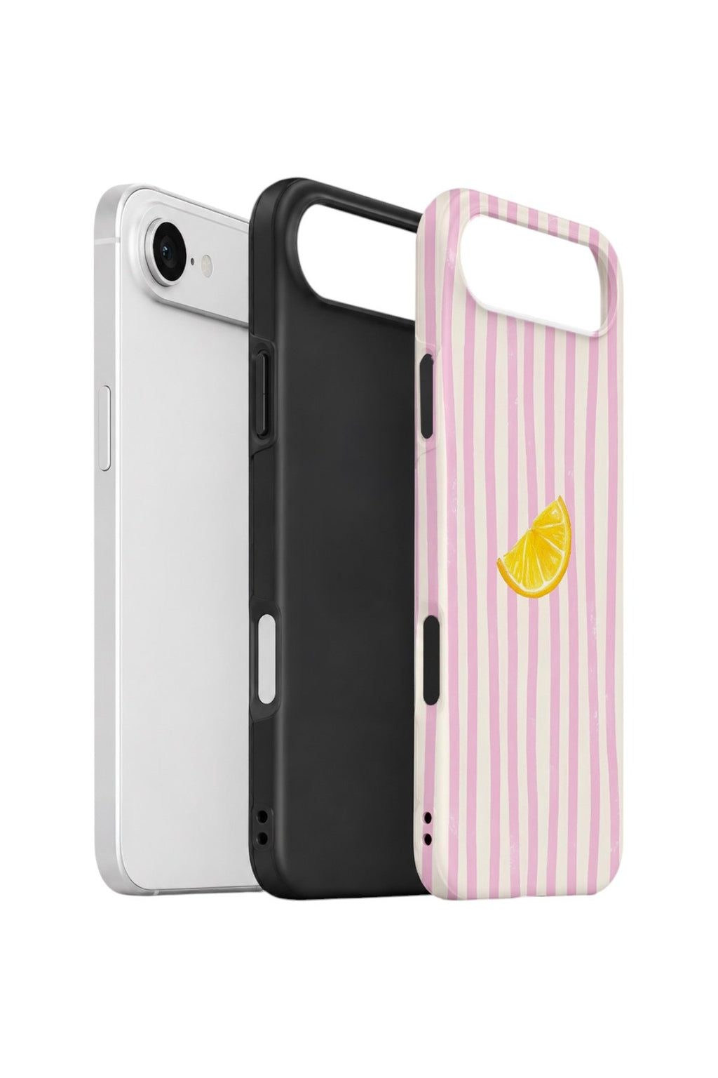 iPhone 17 Air Vorian Çift Katmanlı Kılıf Pink Lemon Drop