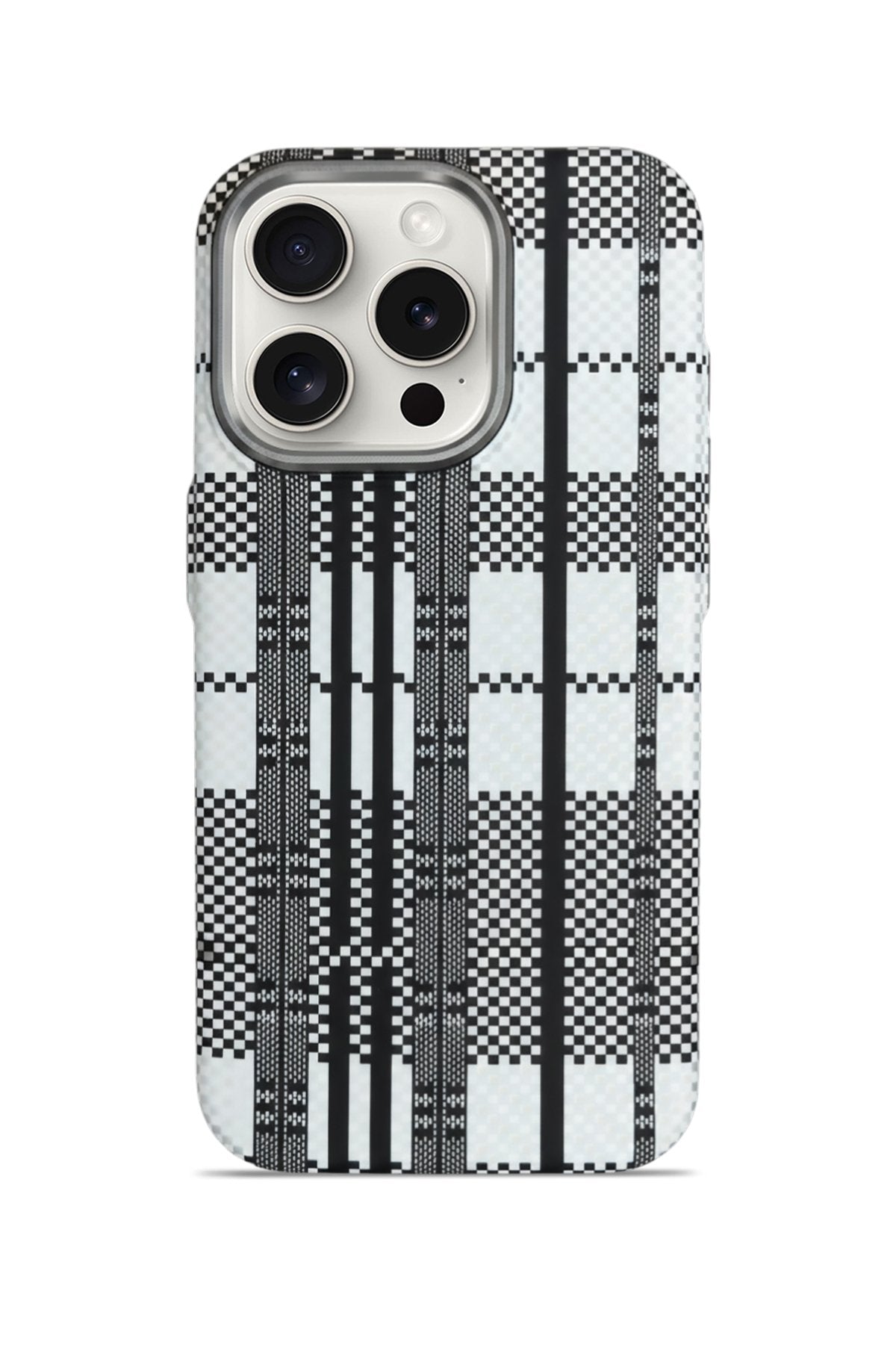 Nox Craft iPhone 15 Pro 6.1" MagSafe Karbon Kılıf Signal Contrast