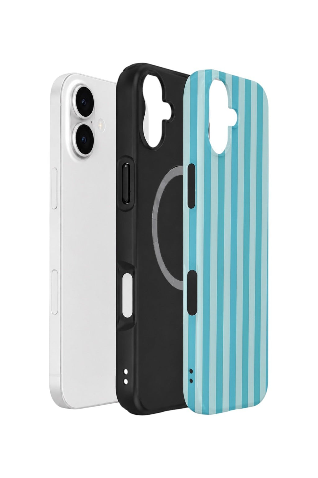 iPhone 17 Vorian Çift Katmanlı MagSafe Kılıf Turquoise Riviera