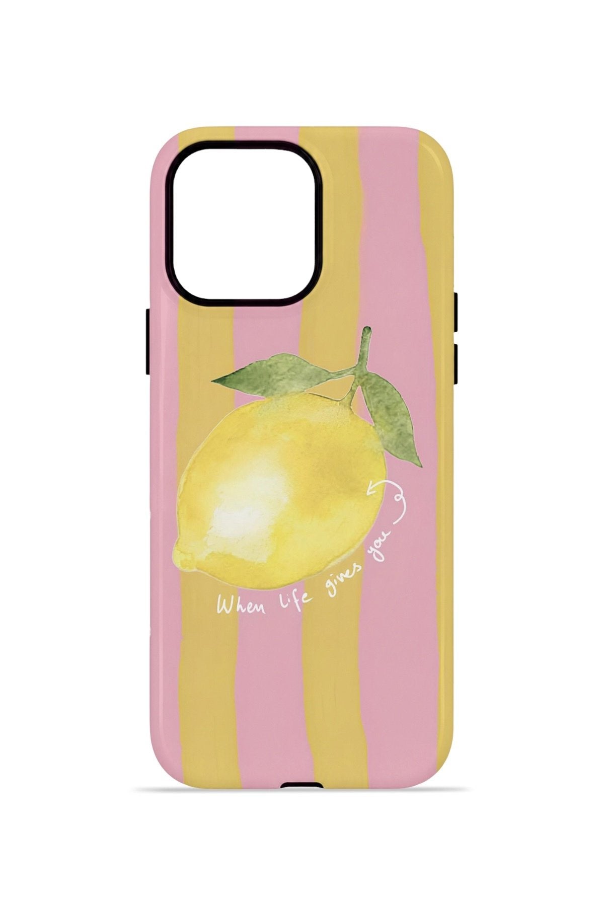 iPhone 12 Pro Max Vorian Çift Katmanlı Kılıf Pink Lemon Muse
